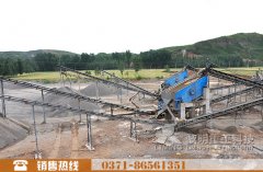 浙江麗水年產(chǎn)300萬(wàn)噸制砂生產(chǎn)線現(xiàn)場(chǎng)